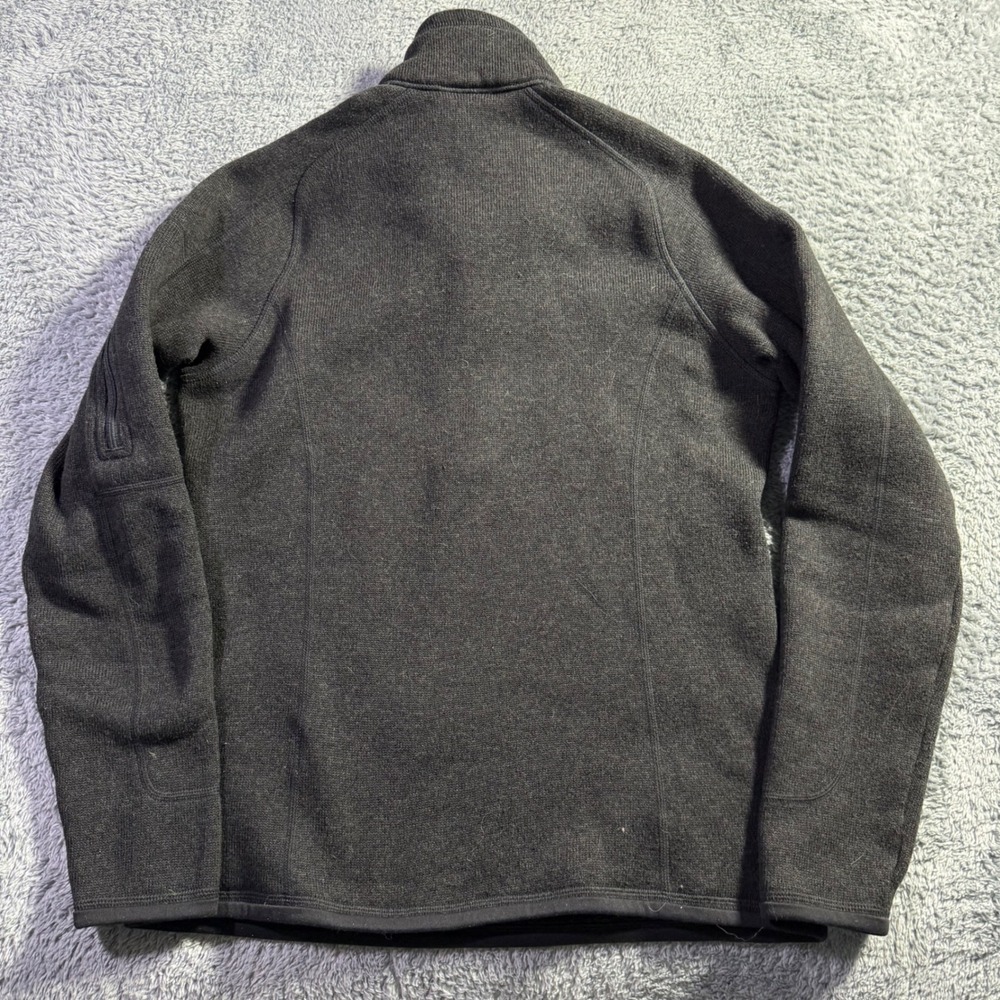 Patagonia Womens Better Sweater 1/4 Zip Pullover Black Zip Pocket Size Small - Picture 4 of 6